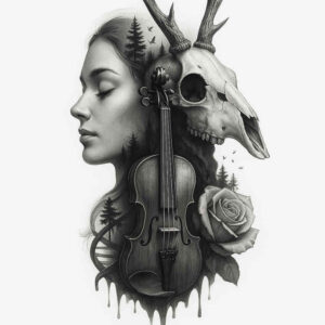 neotraditional-smooth-gradients – tattoo design ideas free ai generated – undefined – for-side-torso – Gallery: realistic-surrealistic-inkby-ai