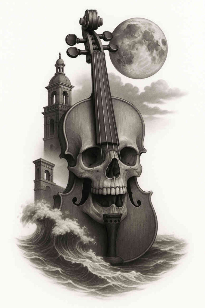 neotraditional-soft-shadows – tattoo design ideas free ai generated – undefined – for-back-of-neck – Gallery: realistic-surrealistic-inkby-ai