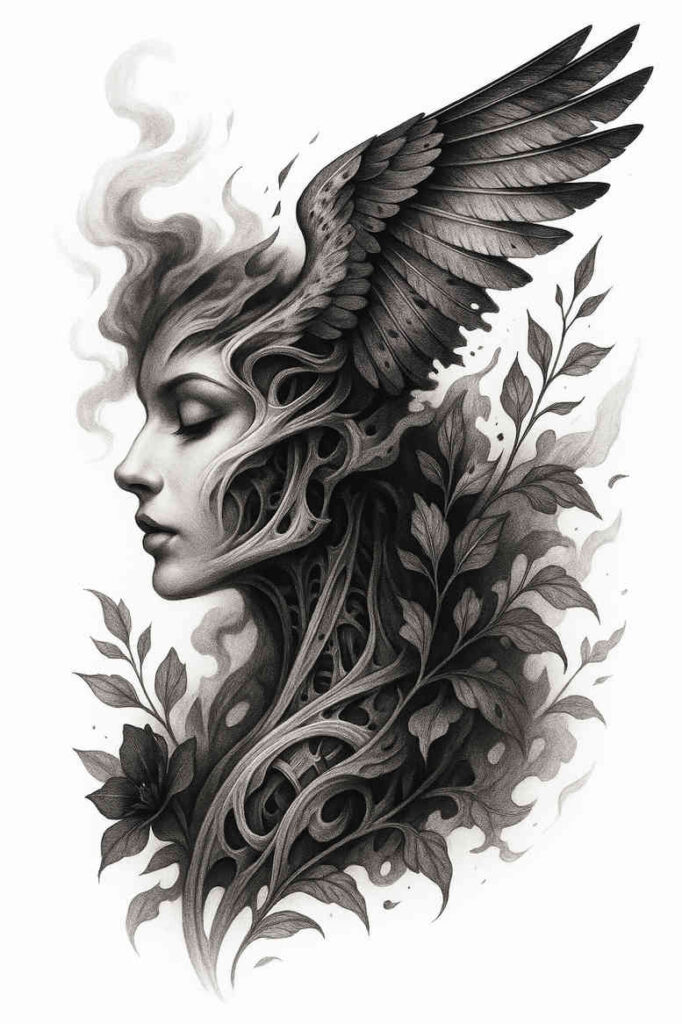 neotraditional-structured-design – tattoo design ideas free ai generated – undefined – for-hand – Gallery: realistic-surrealistic-inkby-ai