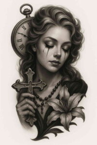 neotraditional-subtle-tone – tattoo design ideas free ai generated – undefined – for-forearm – Gallery: realistic-surrealistic-inkby-ai