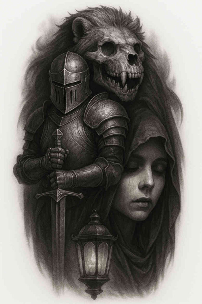 realism-depth-shading – tattoo design ideas free ai generated – undefined – for-collarbone – Gallery: realistic-surrealistic-inkby-ai