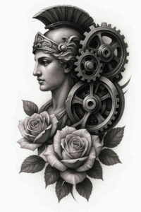 realism-fine-lines – tattoo design ideas free ai generated – undefined – for-abdomen – Gallery: realistic-surrealistic-inkby-ai