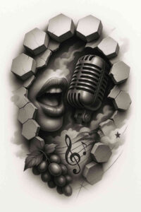 realism-highlighted-contrast – tattoo design ideas free ai generated – undefined – for-knee – Gallery: realistic-surrealistic-inkby-ai