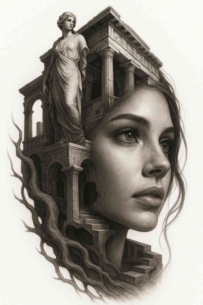 realism-light-play – tattoo design ideas free ai generated – undefined – for-triceps – Gallery: realistic-surrealistic-inkby-ai