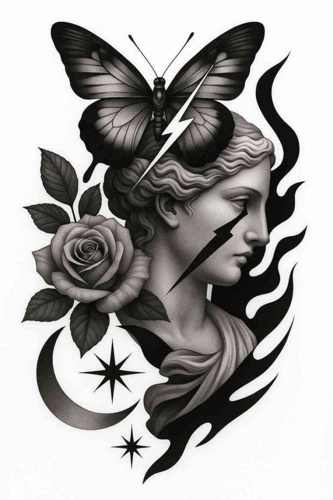 realism-realistic-color – tattoo design ideas free ai generated – undefined – for-shin – Gallery: realistic-surrealistic-inkby-ai