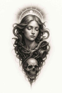 realism-refined-contrast – tattoo design ideas free ai generated – undefined – for-wrist – Gallery: realistic-surrealistic-inkby-ai