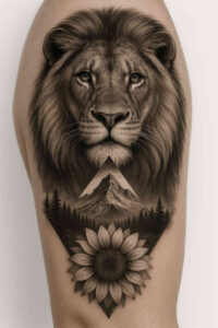realism-reflection-effect – tattoo design ideas free ai generated – undefined – for-upper-arm – Gallery: realistic-surrealistic-inkby-ai