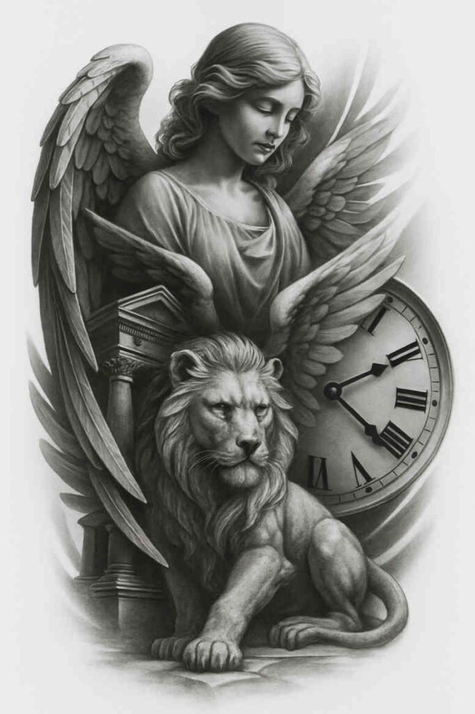 realism-soft-transitions – tattoo design ideas free ai generated – undefined – for-lower-back – Gallery: realistic-surrealistic-inkby-ai
