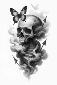 surrealism-abstract – tattoo design ideas free ai generated – undefined – for-back-shoulder – Gallery: realistic-surrealistic-inkby-ai
