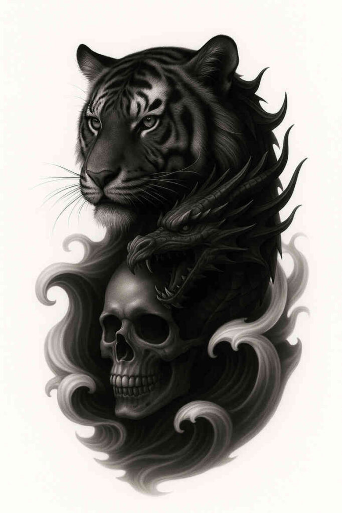 surrealism-altered-reality – tattoo design ideas free ai generated – undefined – for-hip – Gallery: realistic-surrealistic-inkby-ai