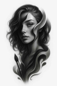surrealism-disorienting – tattoo design ideas free ai generated – undefined – for-side – Gallery: realistic-surrealistic-inkby-ai