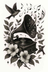surrealism-melting-forms – tattoo design ideas free ai generated – undefined – for-abdomen – Gallery: realistic-surrealistic-inkby-ai