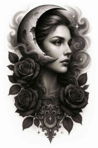 surrealism-morphic-transformation – tattoo design ideas free ai generated – undefined – for-collarbone – Gallery: realistic-surrealistic-inkby-ai