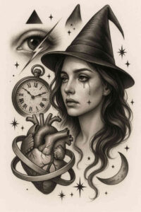 surrealism-psychic-energy – tattoo design ideas free ai generated – undefined – for-foot – Gallery: realistic-surrealistic-inkby-ai