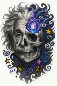 surrealism-spectral-hues – tattoo design ideas free ai generated – undefined – for-lower-thigh – Gallery: realistic-surrealistic-inkby-ai