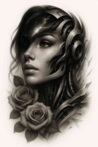 surrealism-unreal – tattoo design ideas free ai generated – undefined – for-thigh – Gallery: realistic-surrealistic-inkby-ai