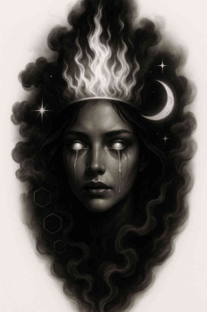 realistic-surrealistic tattoo design ideas high-fidelity 3D-rendered meaning courage