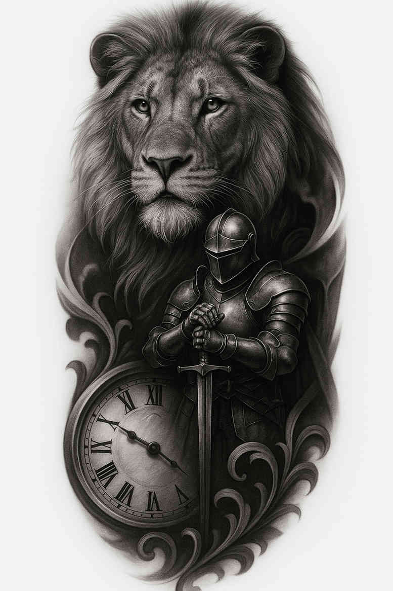 realistic-surrealistic tattoo design ideas ultra sharp close-up for side