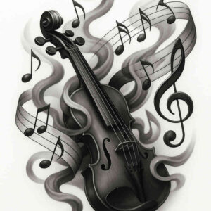 realistic-surrealistic tattoo design ideas full detail dramatic lighting stands for endurance