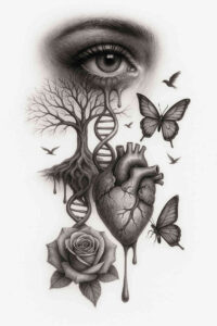 realistic-surrealistic tattoo design ideas ink precision elaborate for side torso