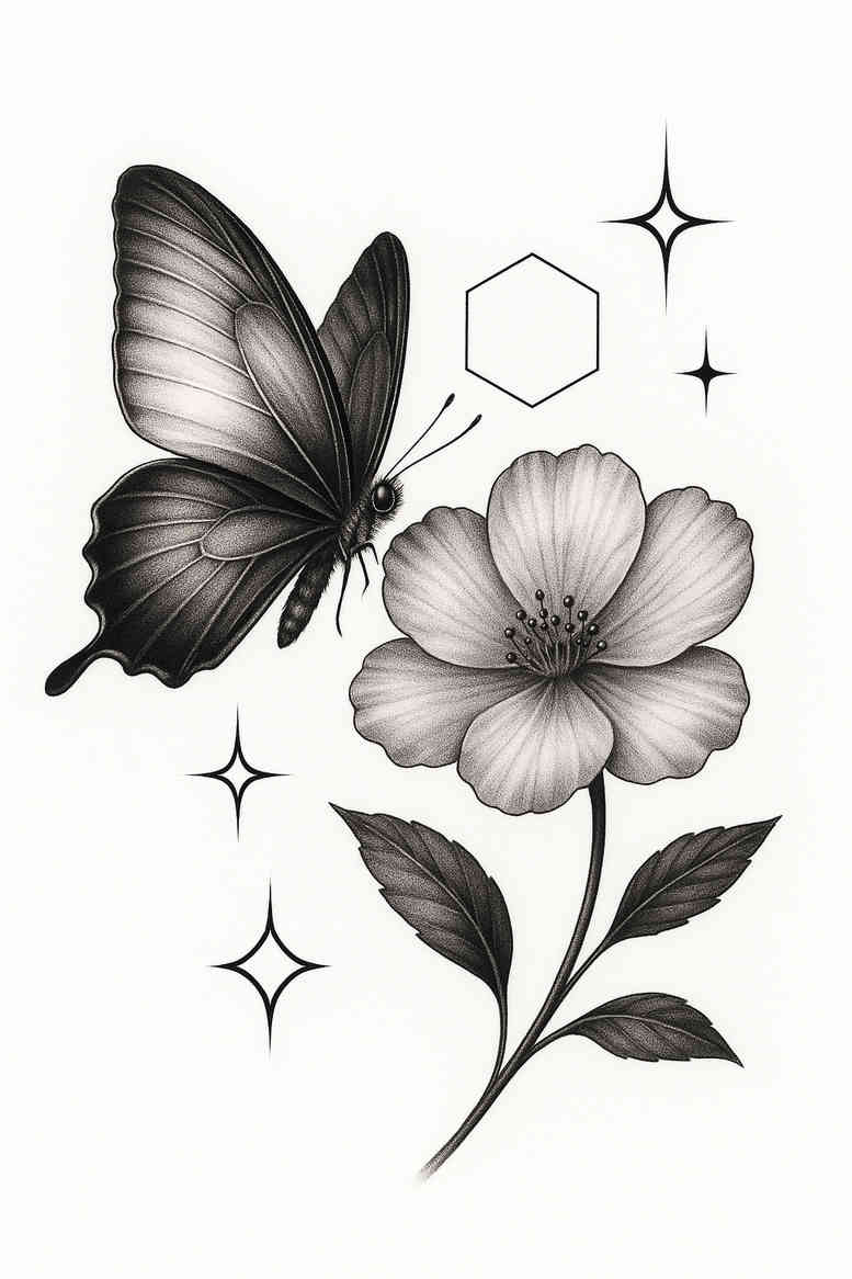 realistic-surrealistic tattoo design ideas optical illusion ethereal for inner arm
