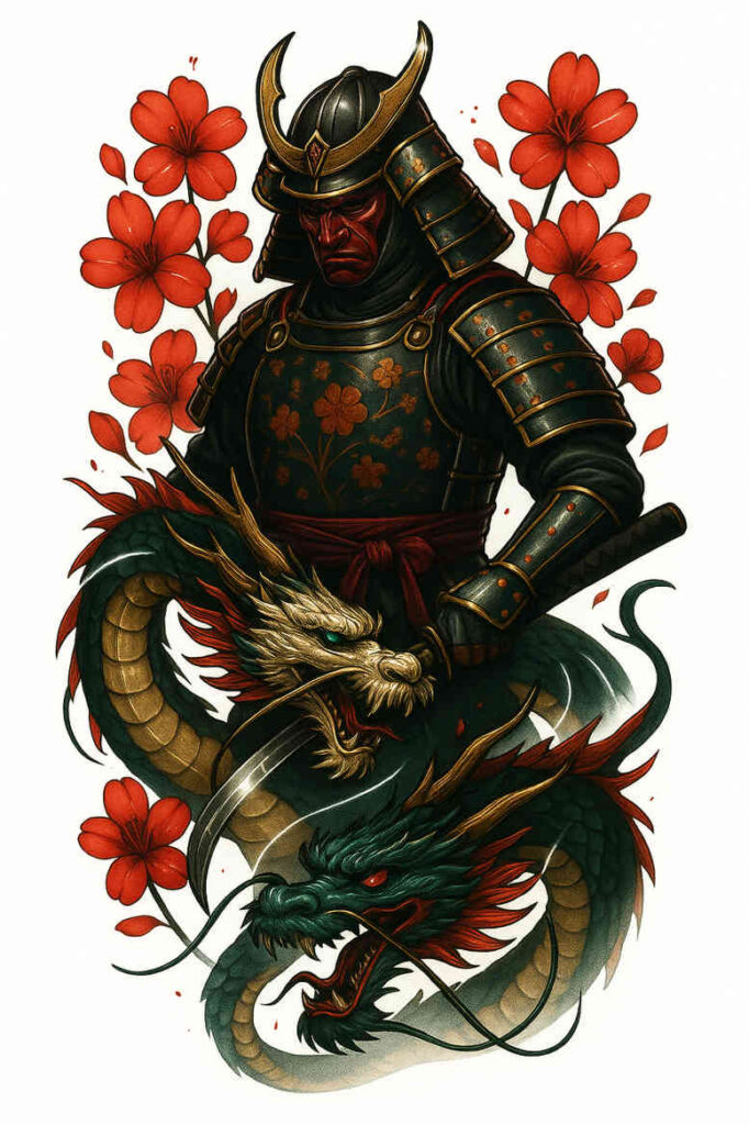 realistic-surrealistic tattoo design ideas optical depth hyper-detailed strength and power