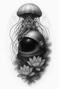 realistic-surrealistic tattoo design ideas realism tattoo hyperrealistic determination and power