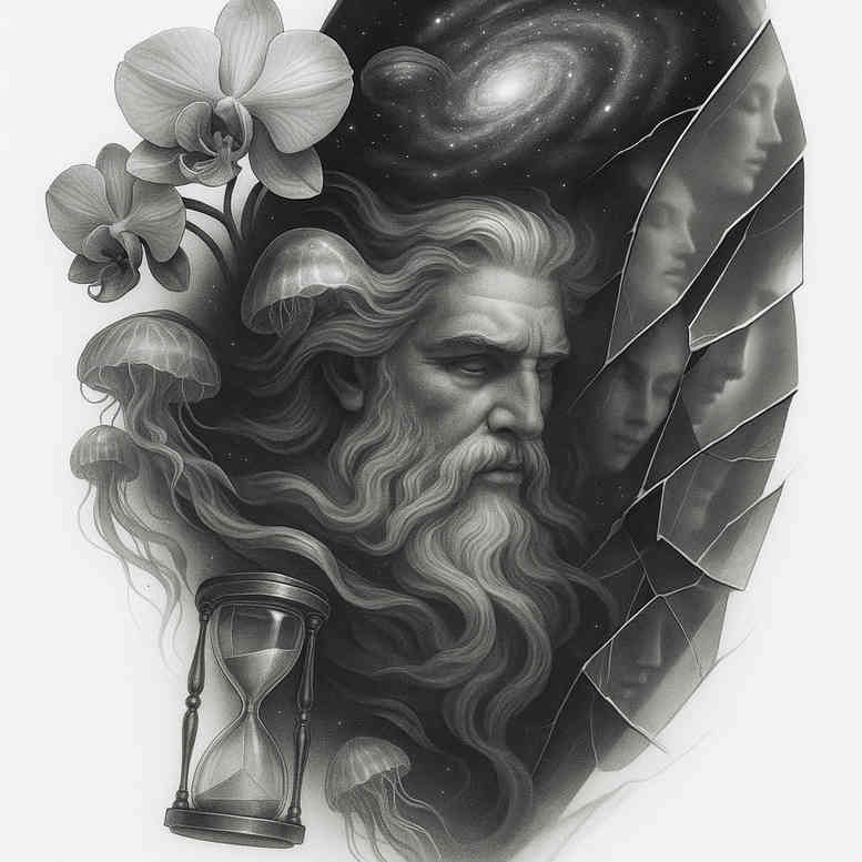 realistic-surrealistic tattoo design ideas shadow realism hyperrealistic embodying perseverance