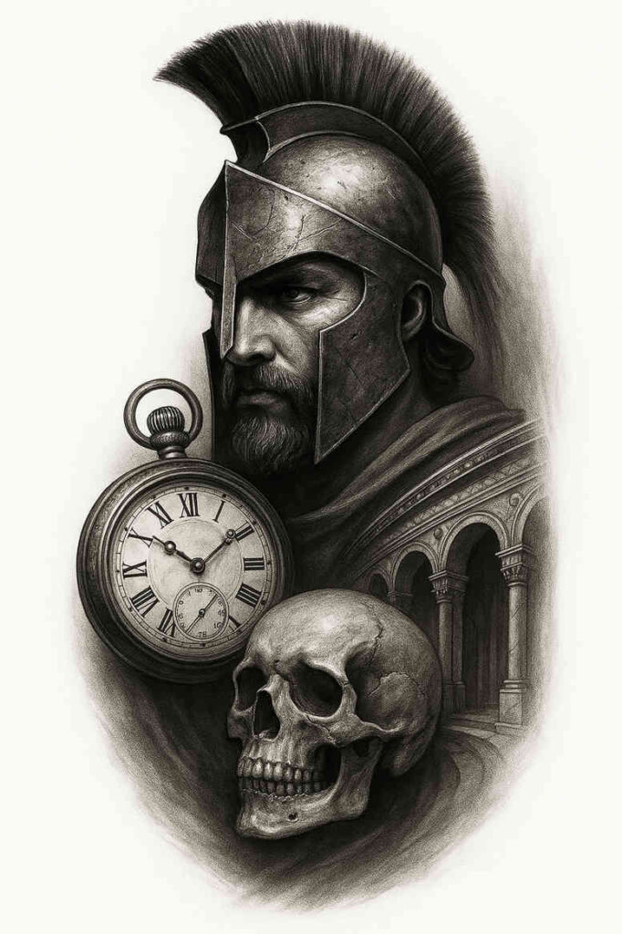 realistic-surrealistic tattoo design ideas detail accuracy macro symbolising strength