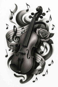 realistic-surrealistic tattoo design ideas portrait realism minimal represents resilience
