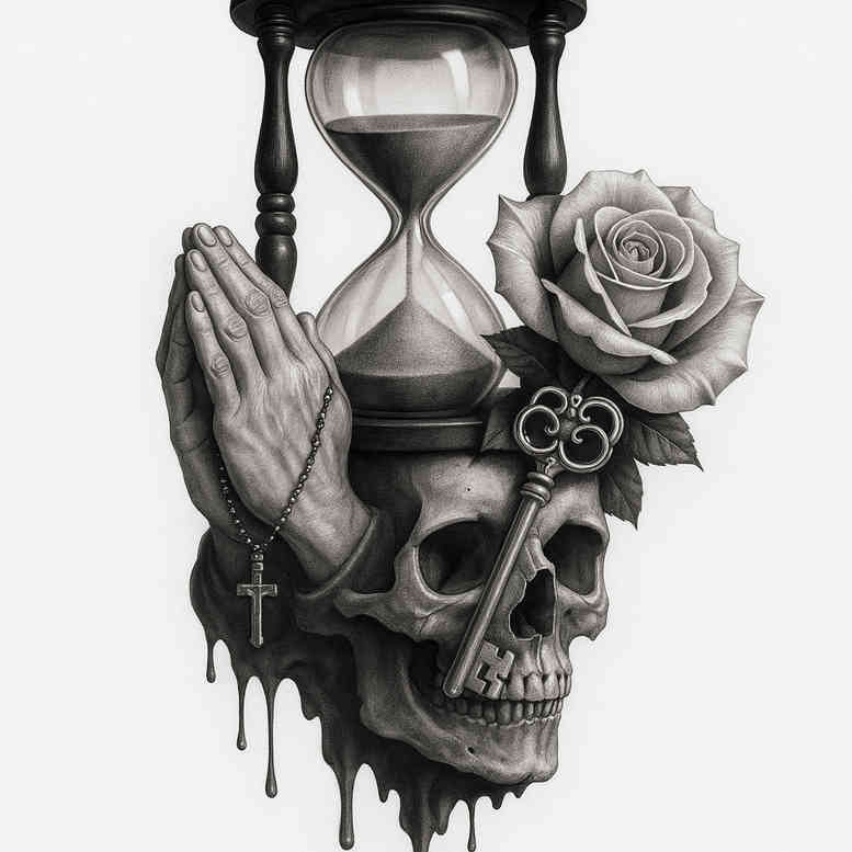 realistic-surrealistic tattoo design ideas life-like smooth for full back