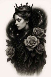 realistic-surrealistic tattoo design ideas organic structure vivid determination and power