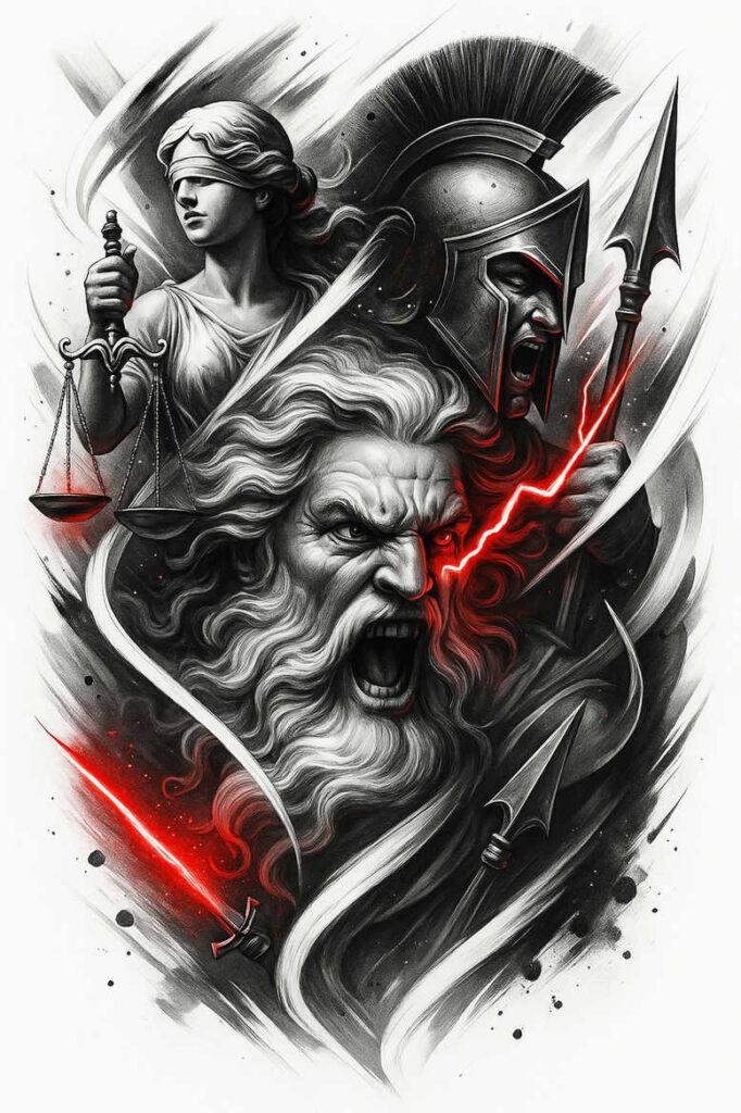 themis tattoo design ideas high-resolution cosmic law symbol of endurance