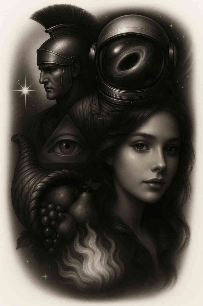 tigers tattoo design ideas Surrealism imaginative elegant killer symbol of resilience