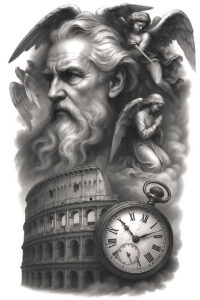 zeus tattoo design ideas moody Olympian power stands for resilience