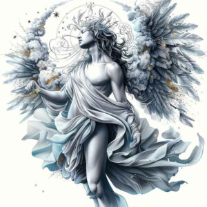 angel – tattoo design ideas free ai generated – harmony-lines – for-arm – Gallery: angel-inkby-ai