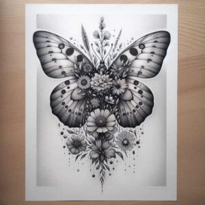 angel – tattoo design ideas free ai generated – infinity-motif – for-arm – Gallery: angel-inkby-ai