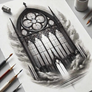 angel – tattoo design ideas free ai generated – mandala – for-arm – Gallery: angel-inkby-ai