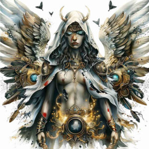 angel – tattoo design ideas free ai generated – mandala – for-arm – Gallery: angel-inkby-ai