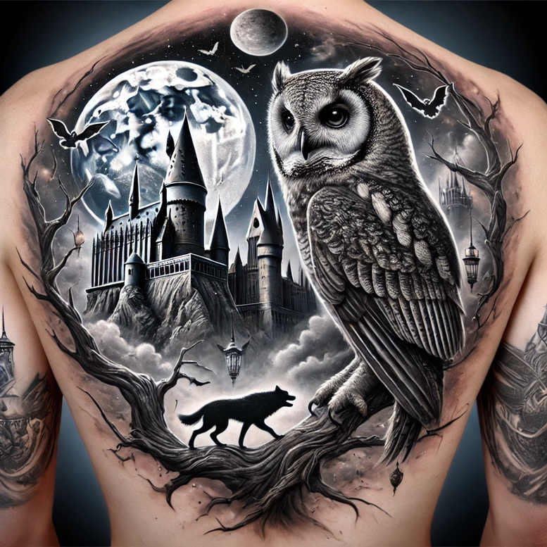 angel – tattoo design ideas free ai generated – mandala – for-arm – Gallery: angel-inkby-ai
