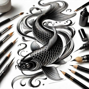 angel – tattoo design ideas free ai generated – mandala – for-arm – Gallery: angel-inkby-ai