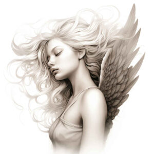 angel – tattoo design ideas free ai generated – mandala – for-arm – Gallery: angel-inkby-ai