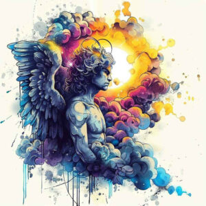 angel – tattoo design ideas free ai generated – mandala – for-arm – Gallery: angel-inkby-ai