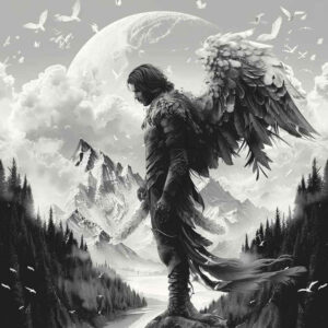 angel – tattoo design ideas free ai generated – mandala – for-arm – Gallery: angel-inkby-ai