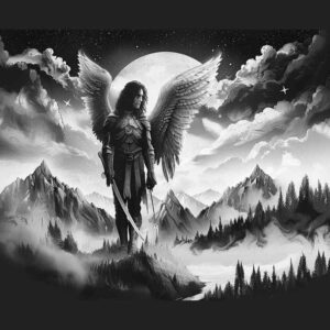 angel – tattoo design ideas free ai generated – mandala – for-arm – Gallery: angel-inkby-ai