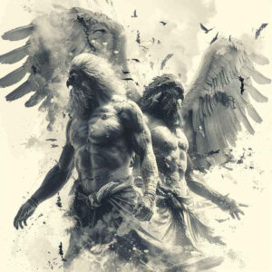 angel – tattoo design ideas free ai generated – mandala-tattoo – for-arm – Gallery: angel-inkby-ai
