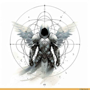 angel – tattoo design ideas free ai generated – micro-mandala – for-arm – Gallery: angel-inkby-ai