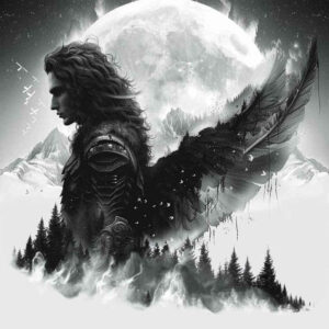 angel – tattoo design ideas free ai generated – realism-photo-realistic – for-arm – Gallery: angel-inkby-ai