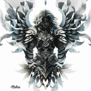 angel – tattoo design ideas free ai generated – realism-photo-realistic – for-arm – Gallery: angel-inkby-ai