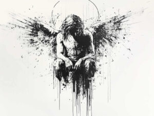 angel-of-blessings – tattoo design ideas free ai generated – realism-realistic-lighting – for-heel – Gallery: angel-inkby-ai